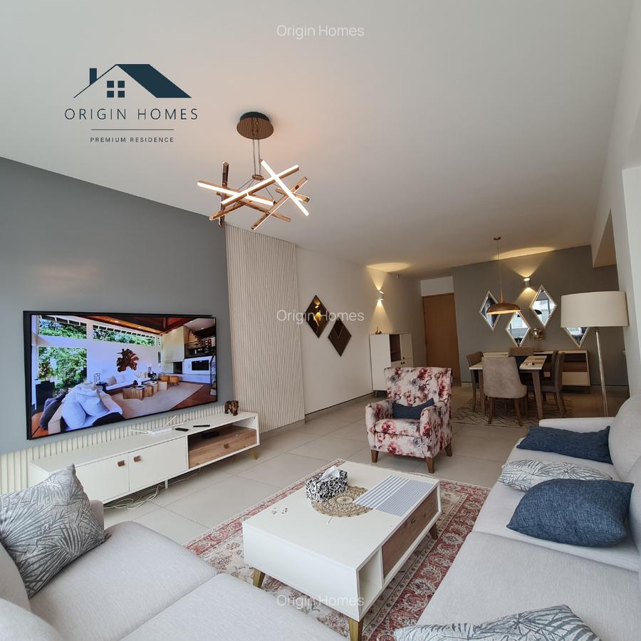 Furnished 2 Bed Apartment with En Suite at Kilimani